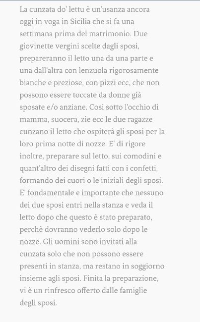 Cunzatina del letto - 1