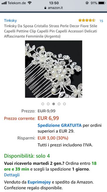  Ordinare online oggetti per il matrimonio - 1