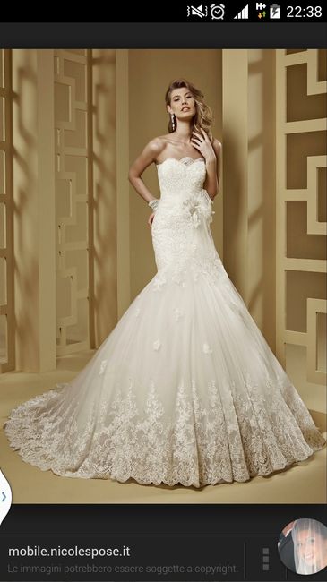 L'abito dei sogni delle sposine 2015 - 2