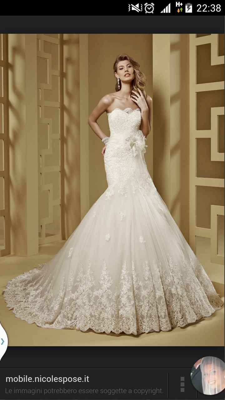 L'abito dei sogni delle sposine 2015 - 2