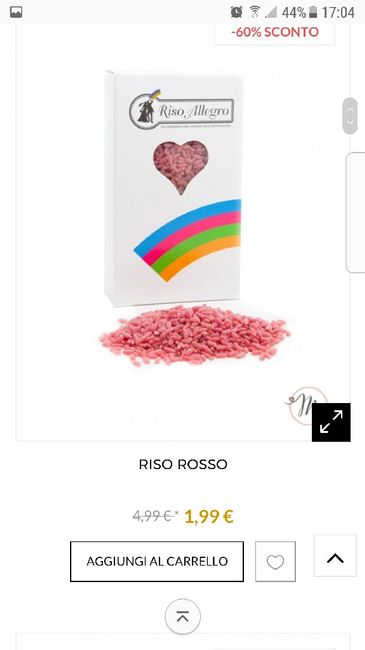 Riso colorato opinioni. - 1