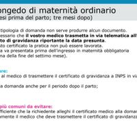 Maternità obbligatoria dopo il parto (5+0) - 1