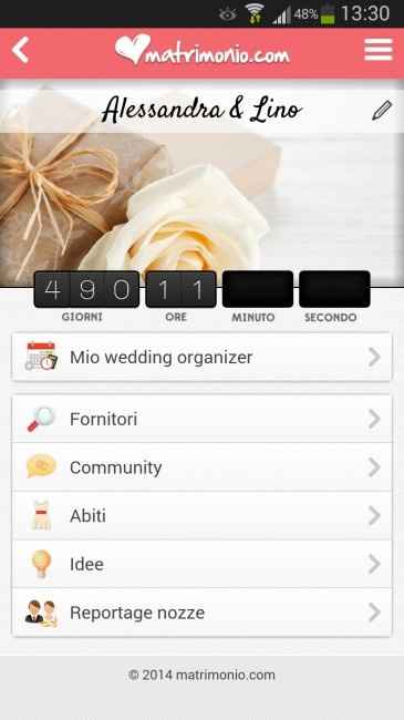 Countdown al vostro matrimonio: quanto manca al gran giorno? - 1