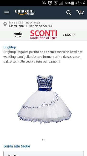 Vestiti da damigella  per  bambine - 1