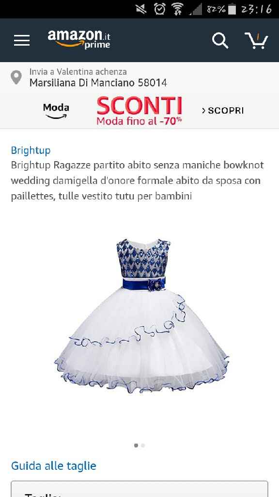 Vestiti da damigella  per  bambine - 1