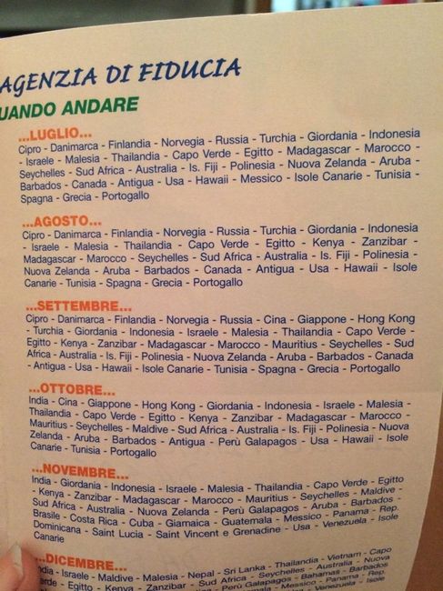 Idee per viaggio di nozze a luglio?? - 1