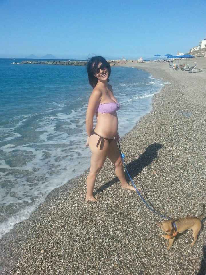  Ciao amiche sn a 19 settimane  pancia enorme - 1