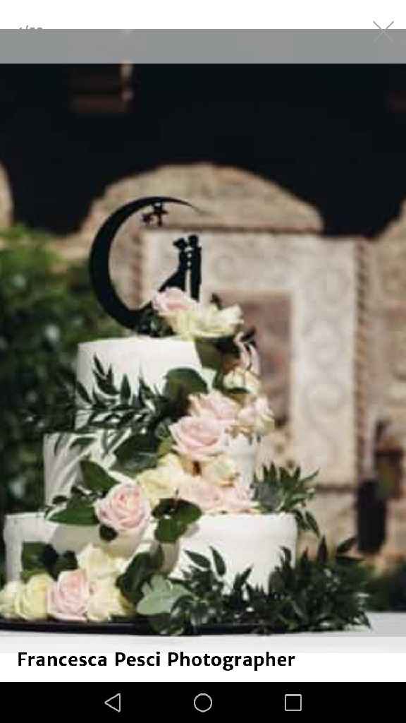 Cake topper tema costellazioni - 1