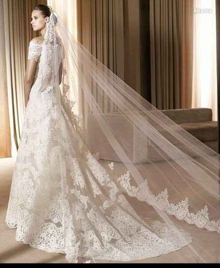 Velo da sposa alla francese - 3