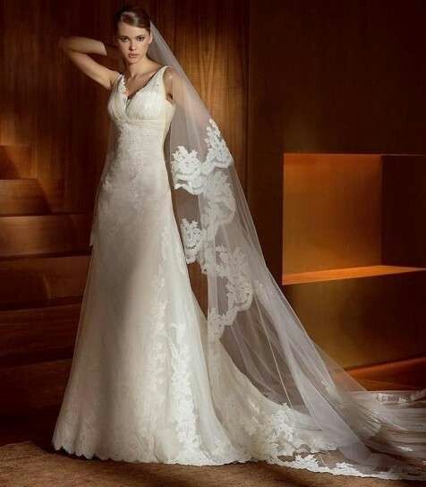 Velo da sposa alla francese - 4