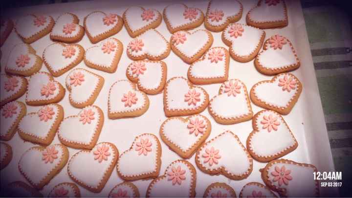  Biscotti come segnaposto - 1