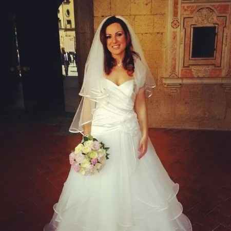 Dove avete comprato l'abito da sposa? - 1