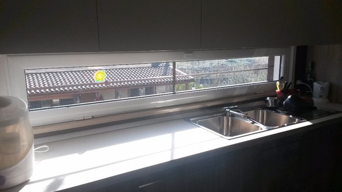 Finestra sopra lavello