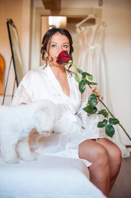 “cosa indossare durante la preparazione il giorno del matrimonio?” - 1