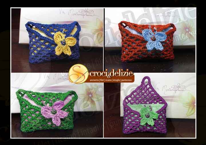 lettera porta confetti