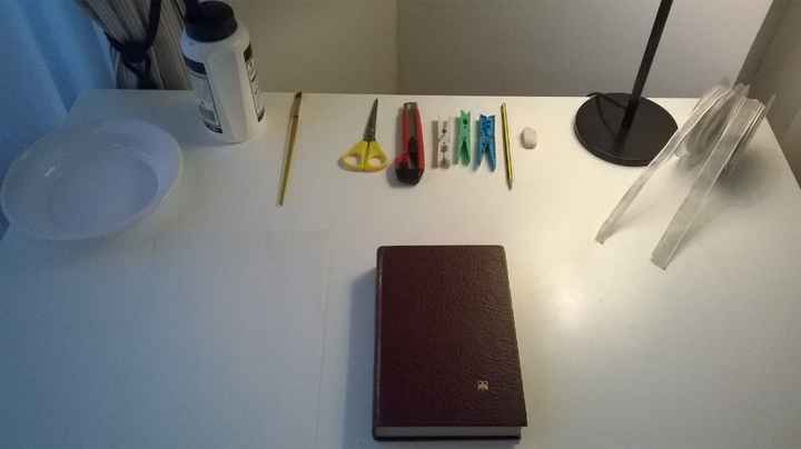 Materiali per portafedi