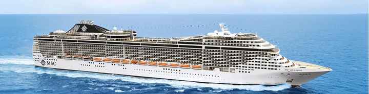 la nostra nave MSC Splendida