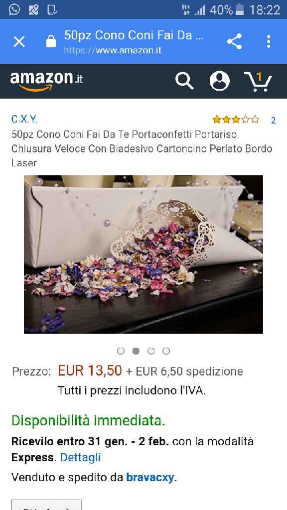 Coni porta riso - 1