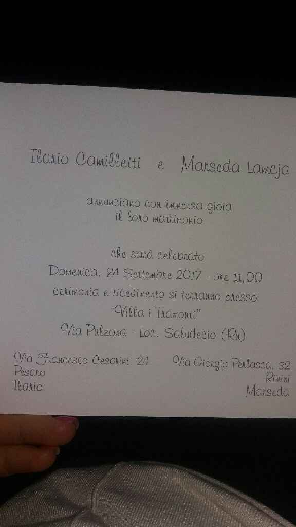 Partecipazioni per matrimonio civile - 1