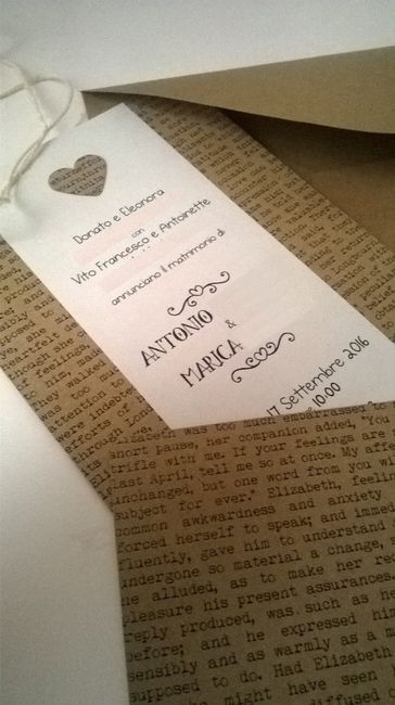 Particolare della mia partecipazione