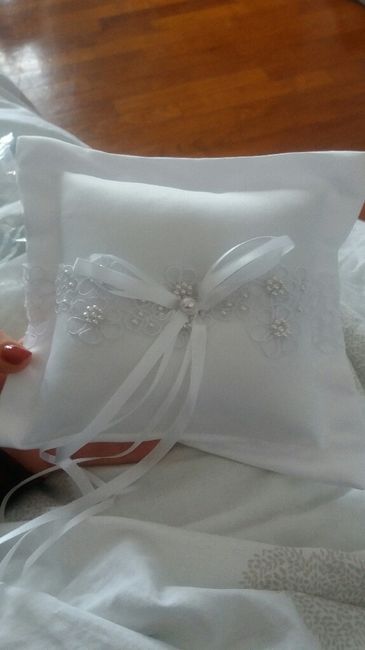 Cuscino porta fedi amazon - 1