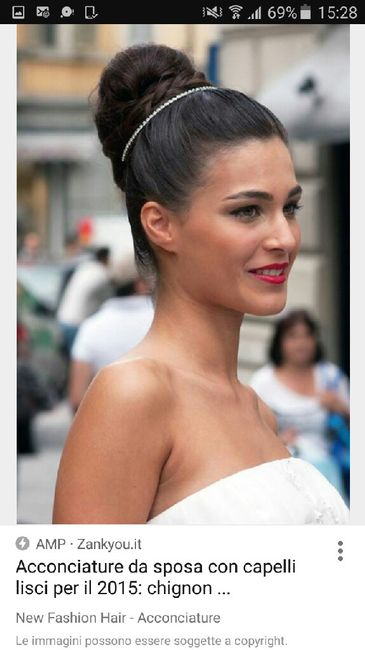 Acconciatura abito scollato sulla schiena - 1