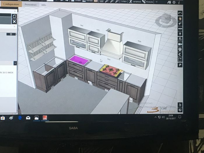 Disposizione cucina 2