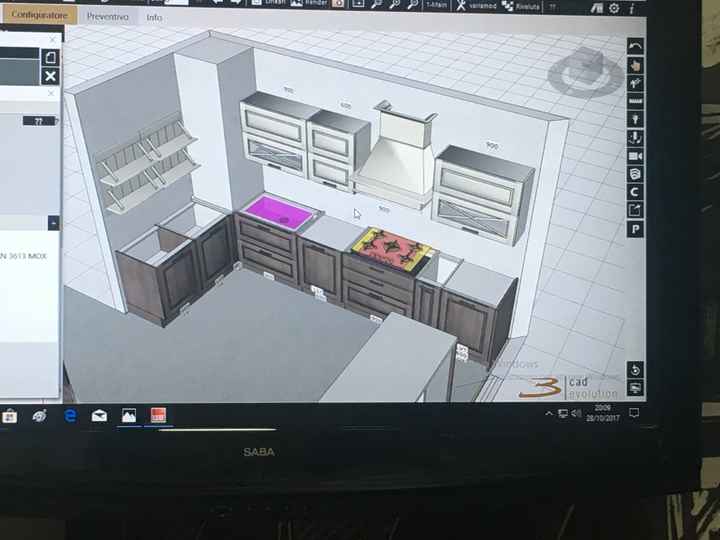 Disposizione cucina - 1