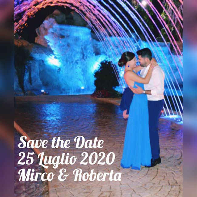 Save the date 💌 1