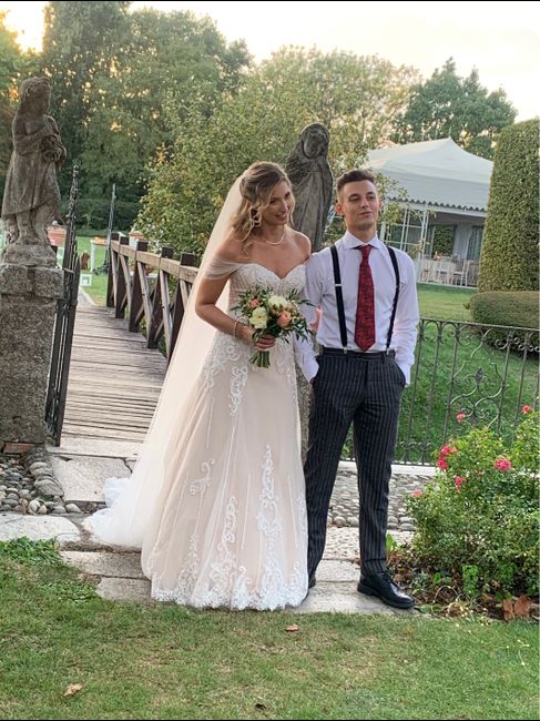 foto di rito con invitato speciale