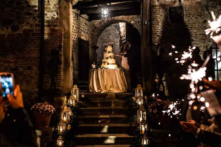 il taglio della torta