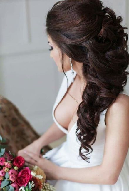 Capelli sciolti sposa - 1