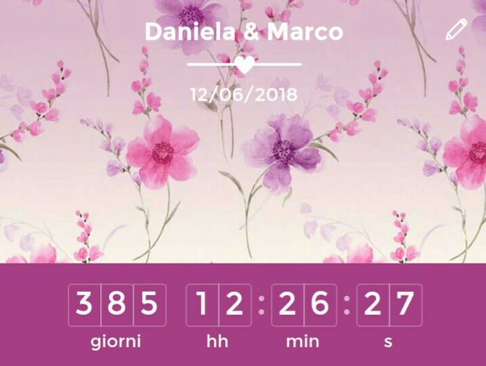 Condividete la data delle vostre nozze - 1
