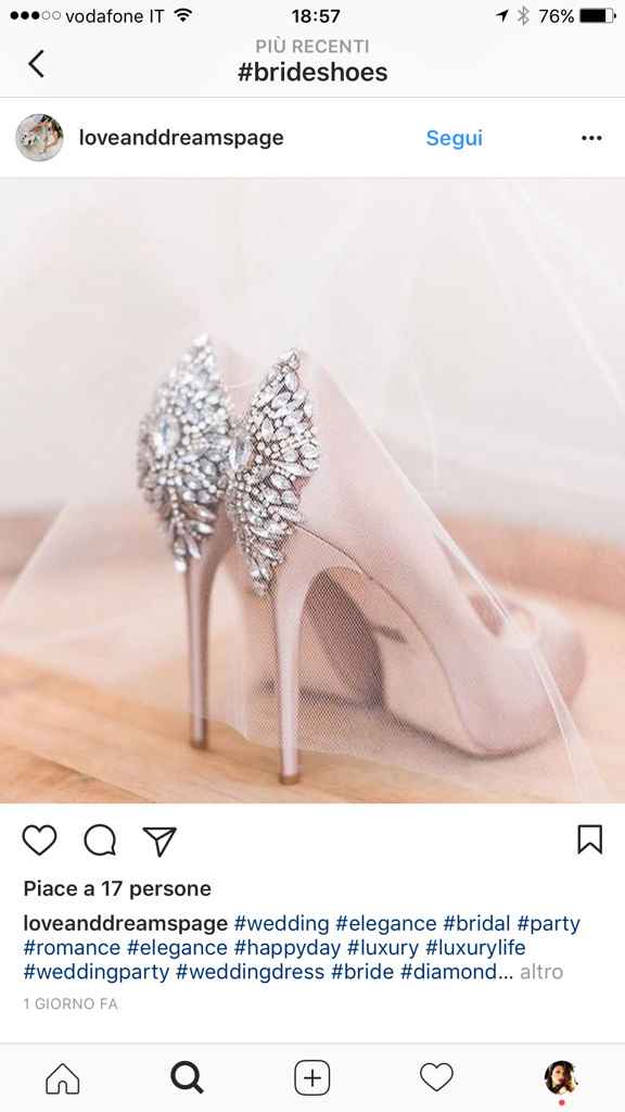 M'ama o non m'ama - scarpe da sposa - 1