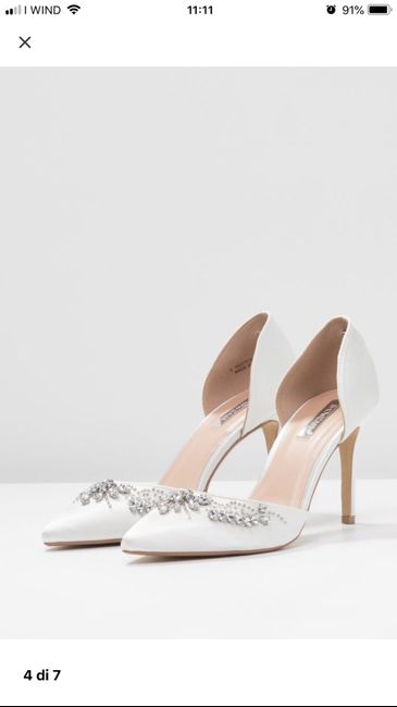 Quanto vi sono costate le scarpe da sposa? - 1