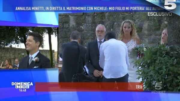 Annalisa minetti e il suo sposo michele - 1