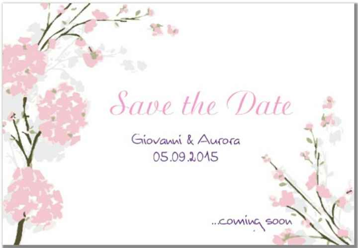 Save the date - 1