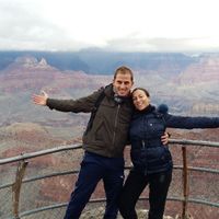 Gabry e Mary al Grand Canyon