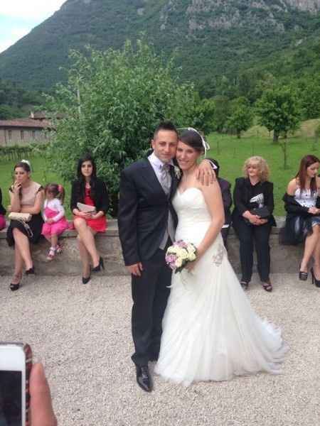 Ecco qualche foto nel nostro grande giorno... - 1