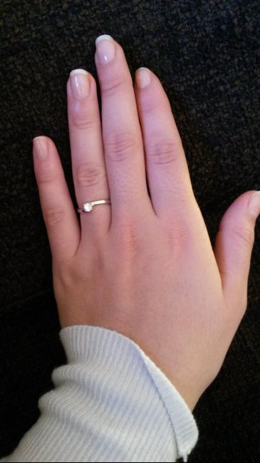 Anello di fidanzamento largo! - 1