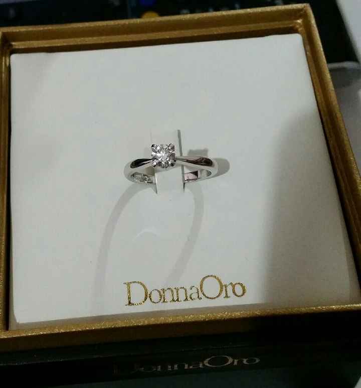 Curiosità: l'anello della proposta :-) - 1