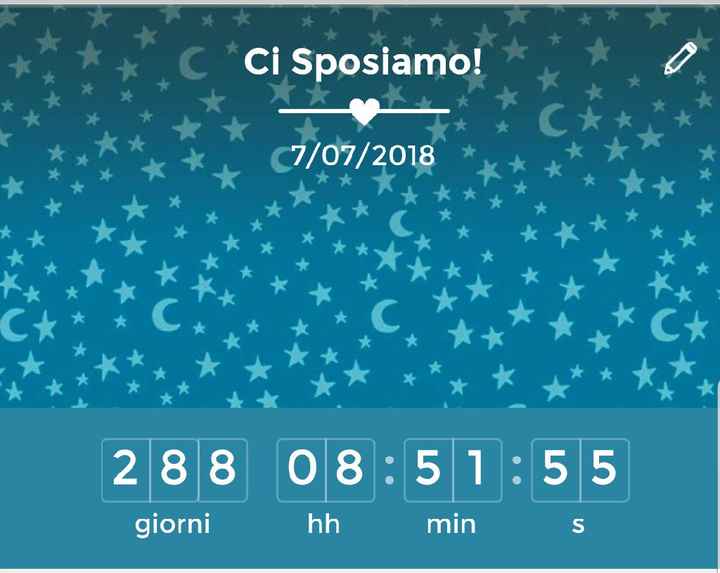  Il countdown di oggi! ❤ - 1