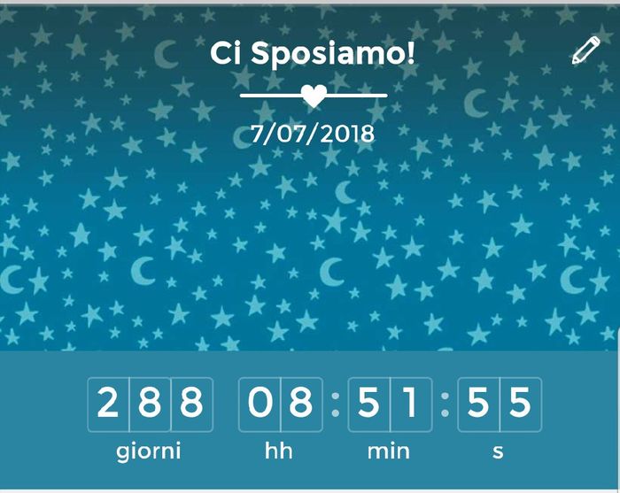  Il countdown di oggi! ❤ - 1