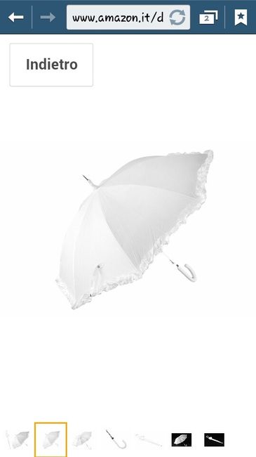 Ombrellino sposa - 1