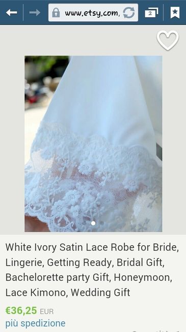 Sottoveste e vestaglia online? consigli ? - 1