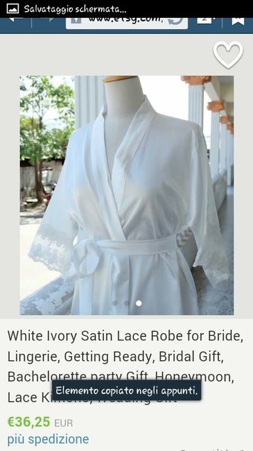 Sottoveste e vestaglia online? consigli ? - 2