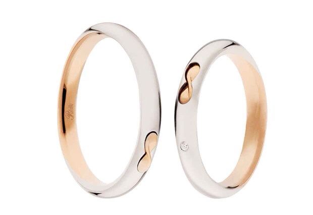 Fedi con diamanti - 1