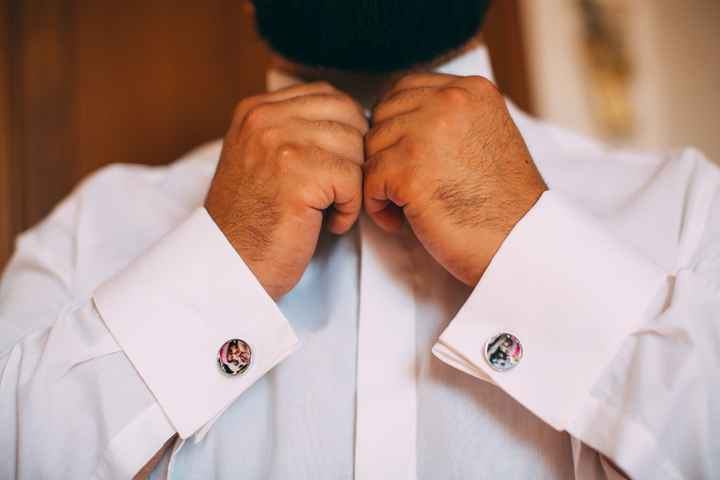 i gemelli che ho fatto personalizzare per mio marito