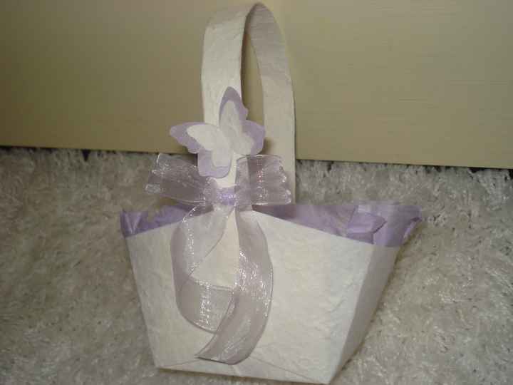 Cestini porta petali