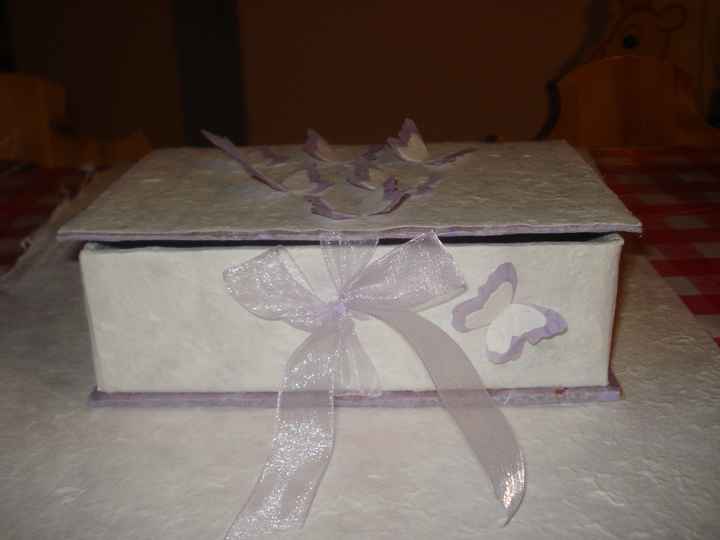 Scatola porta confetti